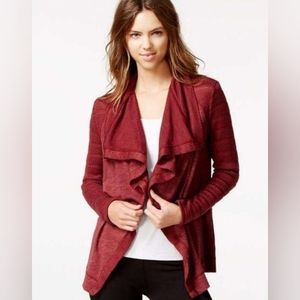 LUCKY BRAND OPEN FRONT SWEATER CARDIGAN WOMEN SIZE M
